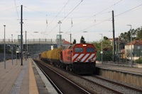 a train on the tracks